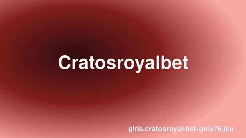 Cratosroyalbet Sosyal Medya